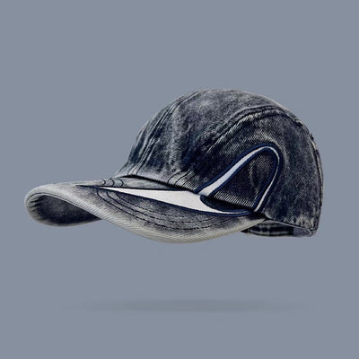 【8/8新作】Double slide design denim style cap  HL3175