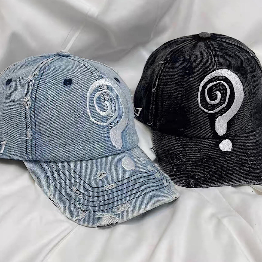 【8/8新作】Vintage Question Mark Point Cap  HL3177