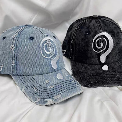 【8/8新作】Vintage Question Mark Point Cap  HL3177
