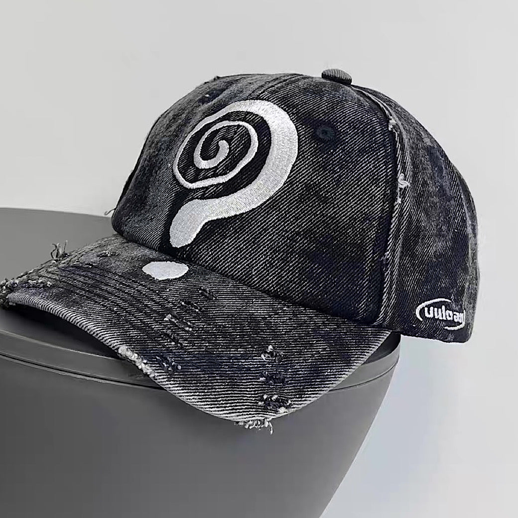 【8/8新作】Vintage Question Mark Point Cap  HL3177