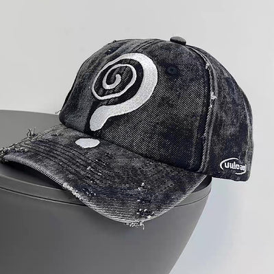 【8/8新作】Vintage Question Mark Point Cap  HL3177