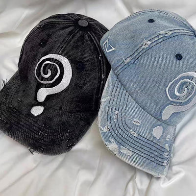 【8/8新作】Vintage Question Mark Point Cap  HL3177