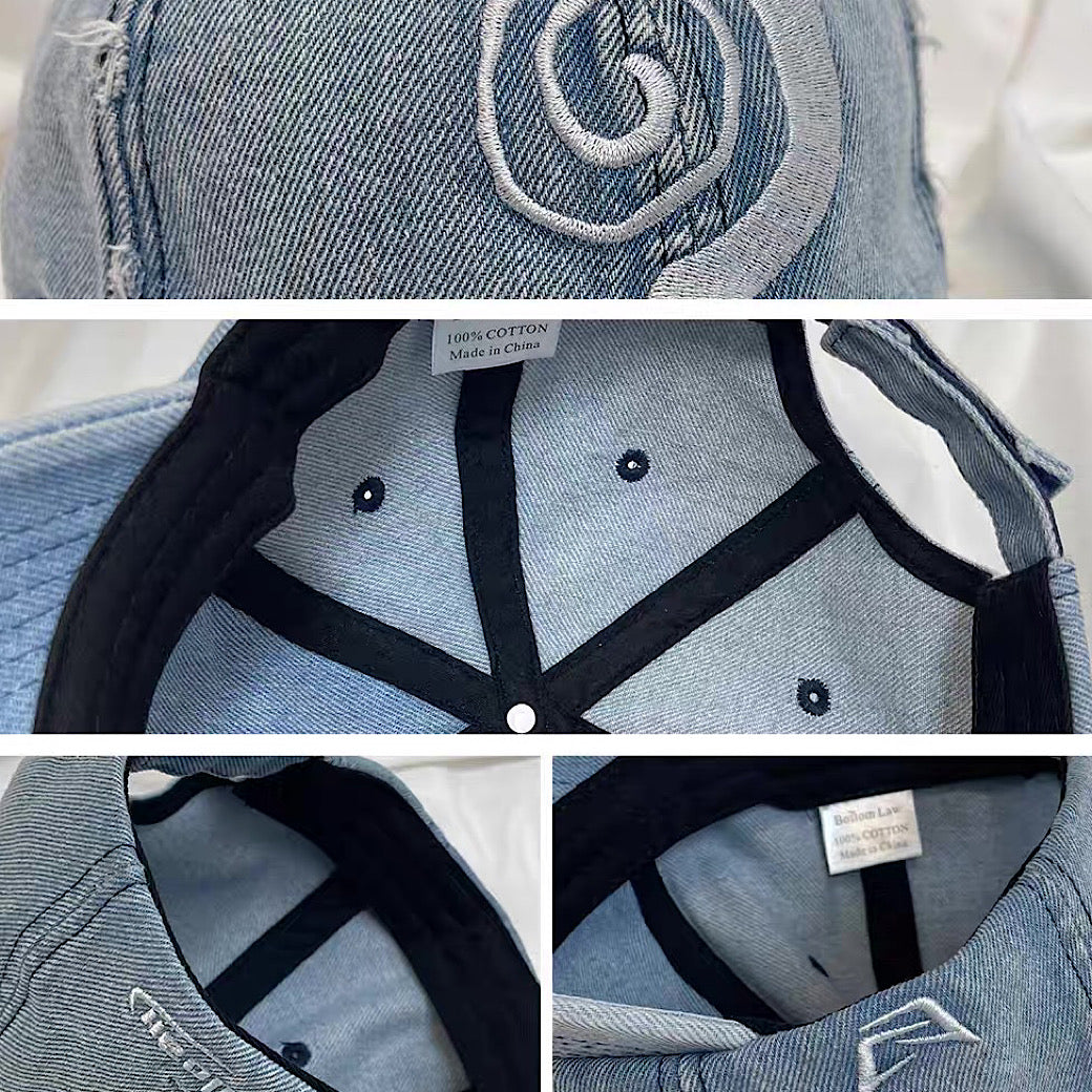 【8/8新作】Vintage Question Mark Point Cap  HL3177