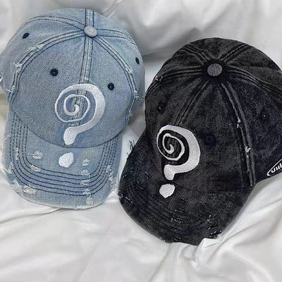 【8/8新作】Vintage Question Mark Point Cap  HL3177