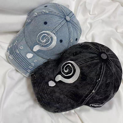 【8/8新作】Vintage Question Mark Point Cap  HL3177