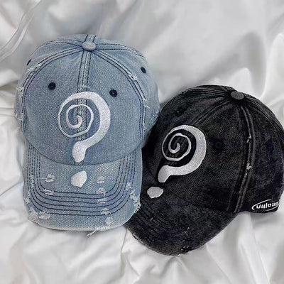 【8/8新作】Vintage Question Mark Point Cap  HL3177