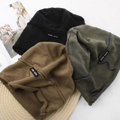 【8/8新作】Vintage color fringe design beanie  HL3178