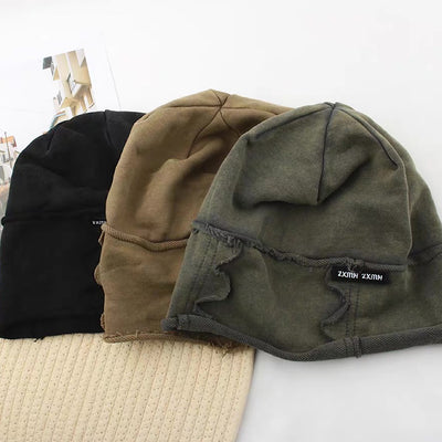 【8/8新作】Vintage color fringe design beanie  HL3178