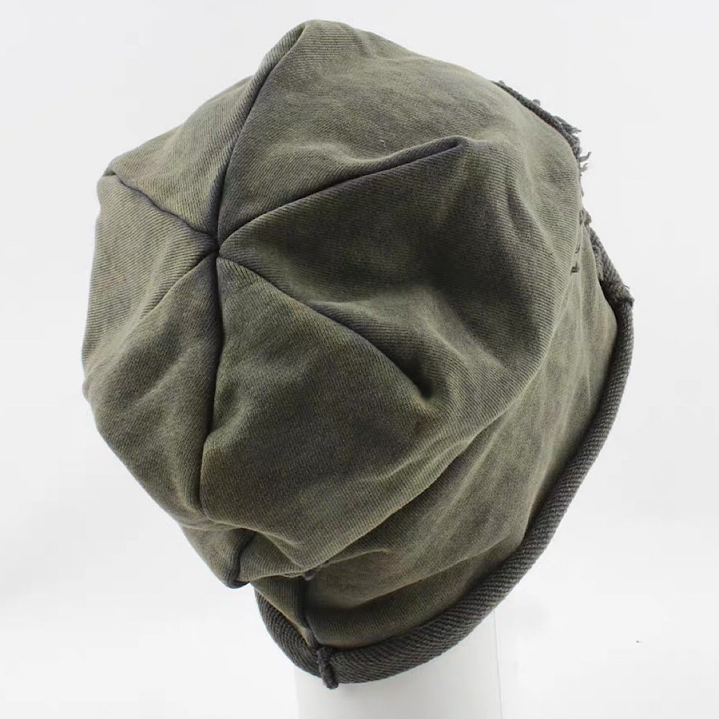 【8/8新作】Vintage color fringe design beanie  HL3178