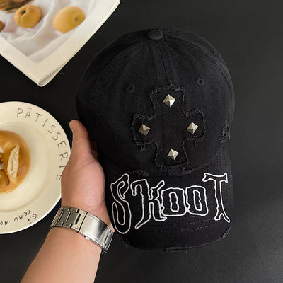 【8/8新作】Cross front design street style cap  HL3179