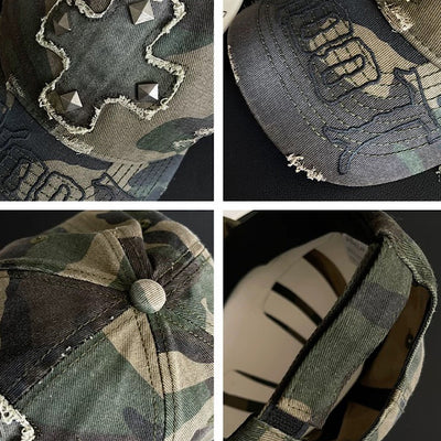 【8/8新作】Cross front design street style cap  HL3179