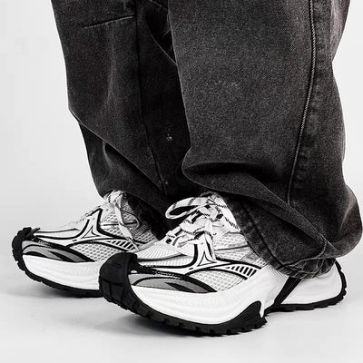 【8/8新作】Dinosaur special sole design thick-soled sporty casual shoes  HL3183