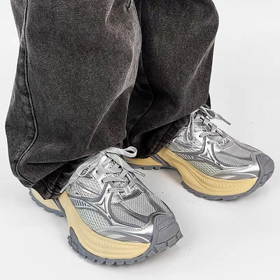 【8/8新作】Dinosaur special sole design thick-soled sporty casual shoes  HL3183