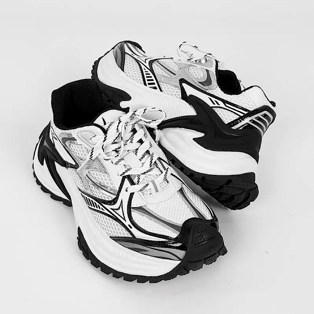 【8/8新作】Dinosaur special sole design thick-soled sporty casual shoes  HL3183