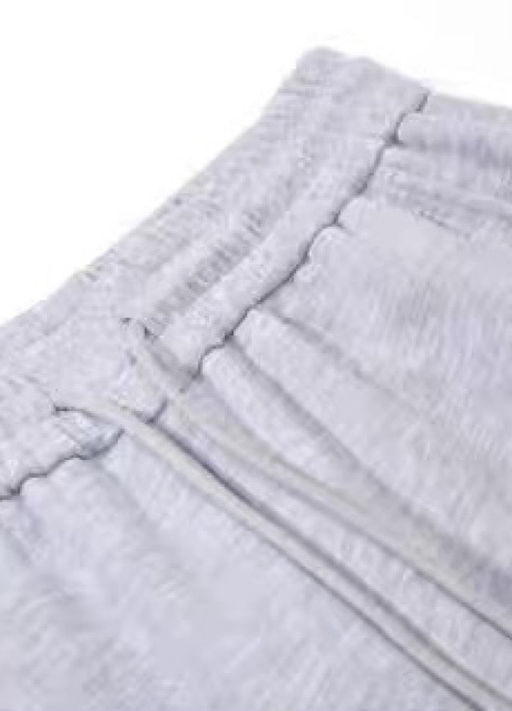 【Blacklists】Fur Plus Design Wide Casual Sweatpants  BL0070