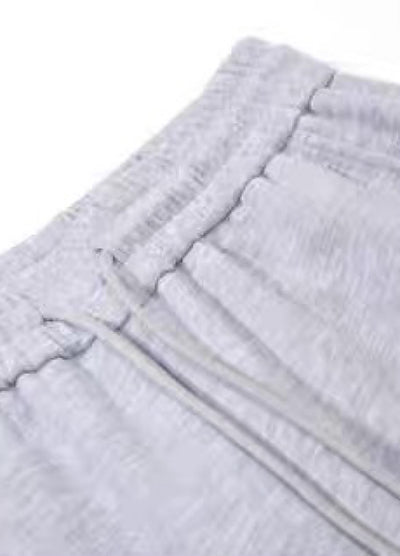 【Blacklists】Fur Plus Design Wide Casual Sweatpants  BL0070