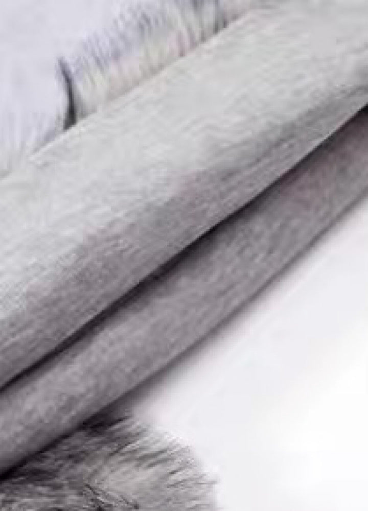 【Blacklists】Fur Plus Design Wide Casual Sweatpants  BL0070