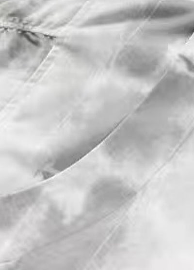 【TR BRUSHSHIFT】White base random wash fur hoodie jacket  TB0069