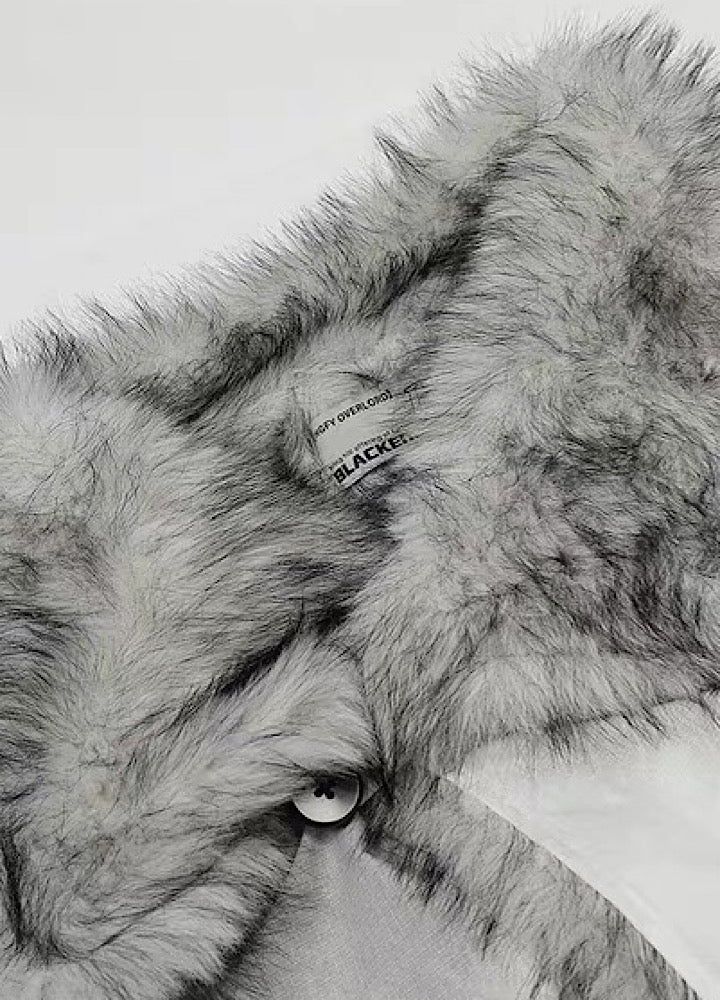 【MR nearly】Random wash double button fleece lined jacket outerwear  MR0167