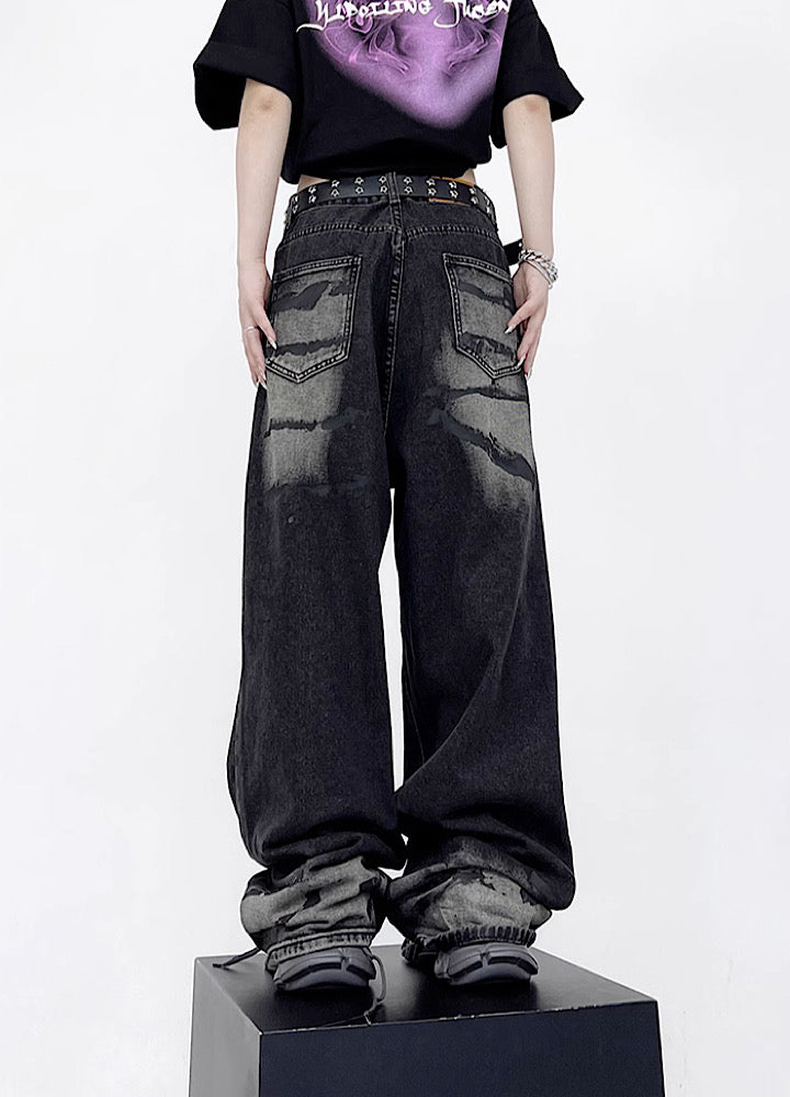 CEDY]Black Scar Design Darkness Wash Denim CD0032 – HI-LANDER