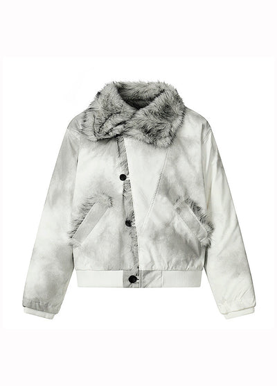 【MR nearly】Random wash double button fleece lined jacket outerwear  MR0167