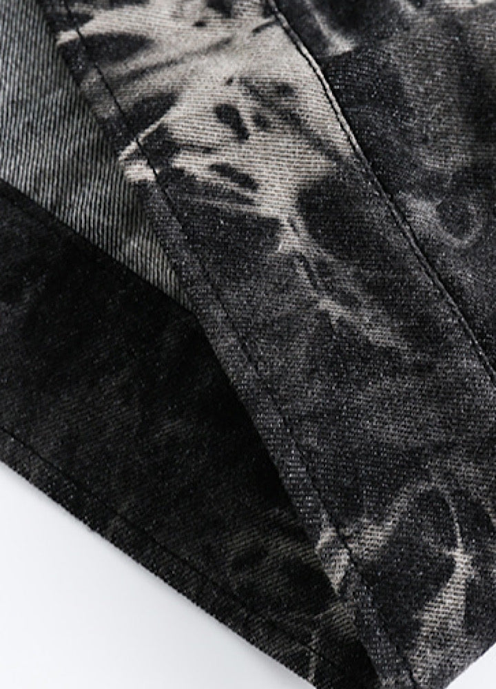 [CEDY] Random pattern design broad vintage jacket CD0042
