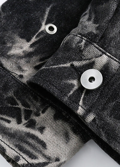 【CEDY】Random pattern design broad vintage jacket  CD0042