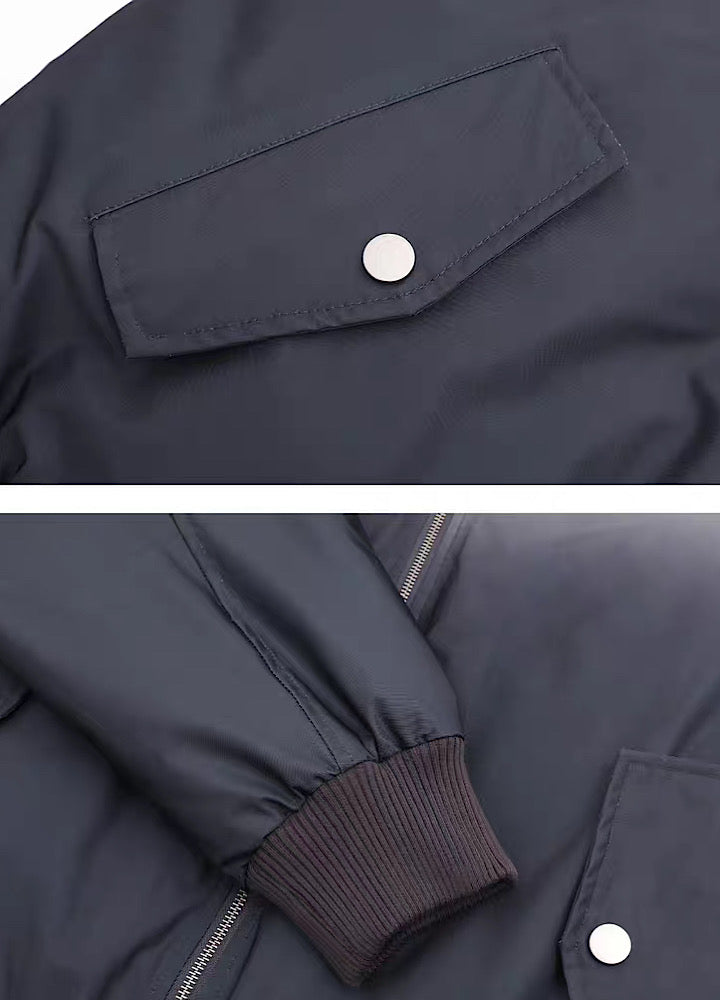 [CUIBUJU] Gradient coloring wide silhouette sleeve jacket CB0037