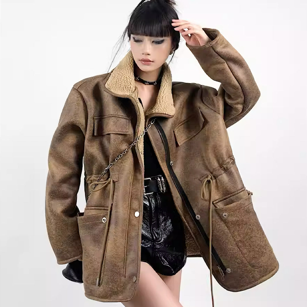 40％引】ロッソ ROJ-86 ピンクネイビー（L）マウンテンパーカー 春夏  