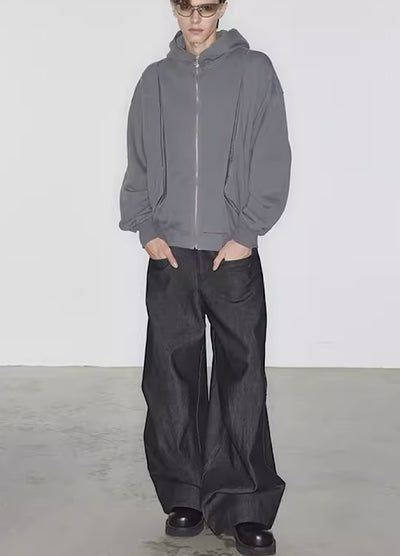 【0-croworld】Simple coloring micro gouache denim  CR0043