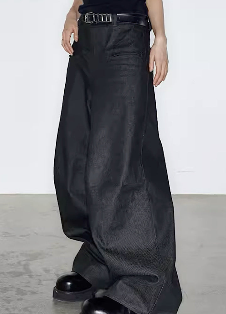 【0-croworld】Simple coloring micro gouache denim  CR0043