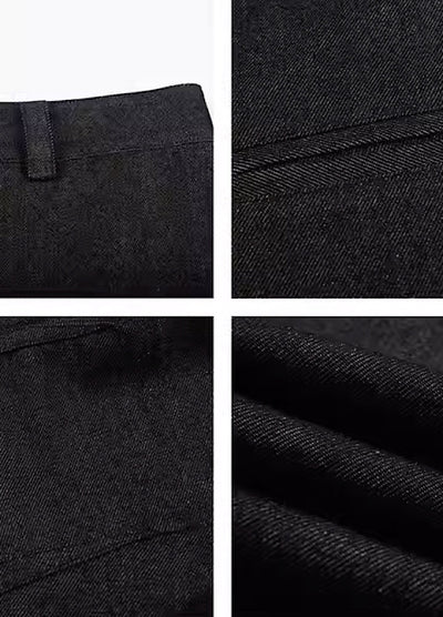 【0-croworld】Simple coloring micro gouache denim  CR0043
