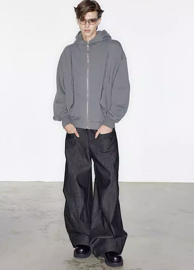 【0-croworld】Simple coloring micro gouache denim  CR0043