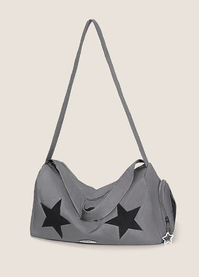 【4/1新作】Gray color star pattern design multi-shoulder bag  HL3029