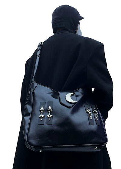 【4/1新作】Moon Blackie Leather Design Multiway Bag  HL3033