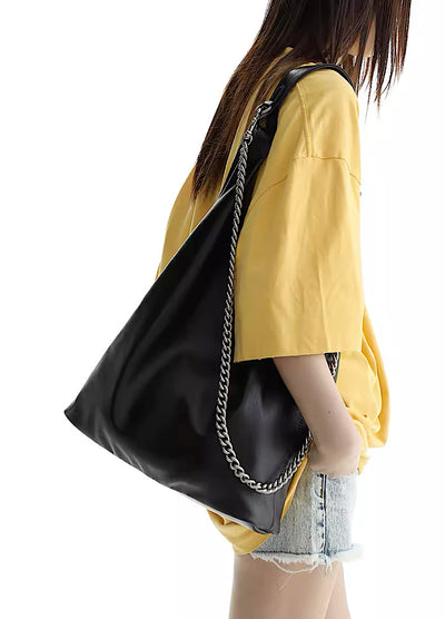 【MASONPRINCE】Simple modeless underleather bag  MP0002