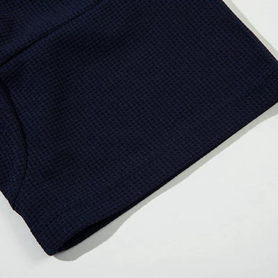 【XPXME】Front vintage star design short sleeve polo shirt  XP0015