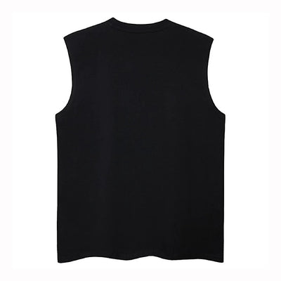 【XPXME】Punk Art Illustration Rebellion Design Street Sleeveless  XP0016