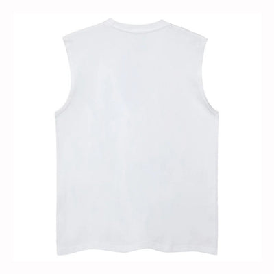 【XPXME】Punk Art Illustration Rebellion Design Street Sleeveless  XP0016