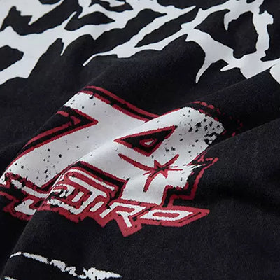 【XPXME】Front Punk Initial Design Metal Form Sleeveless  XP0017