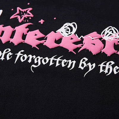 【XPXME】Pinky cute character front illustration design short sleeve T-shirt  XP0022