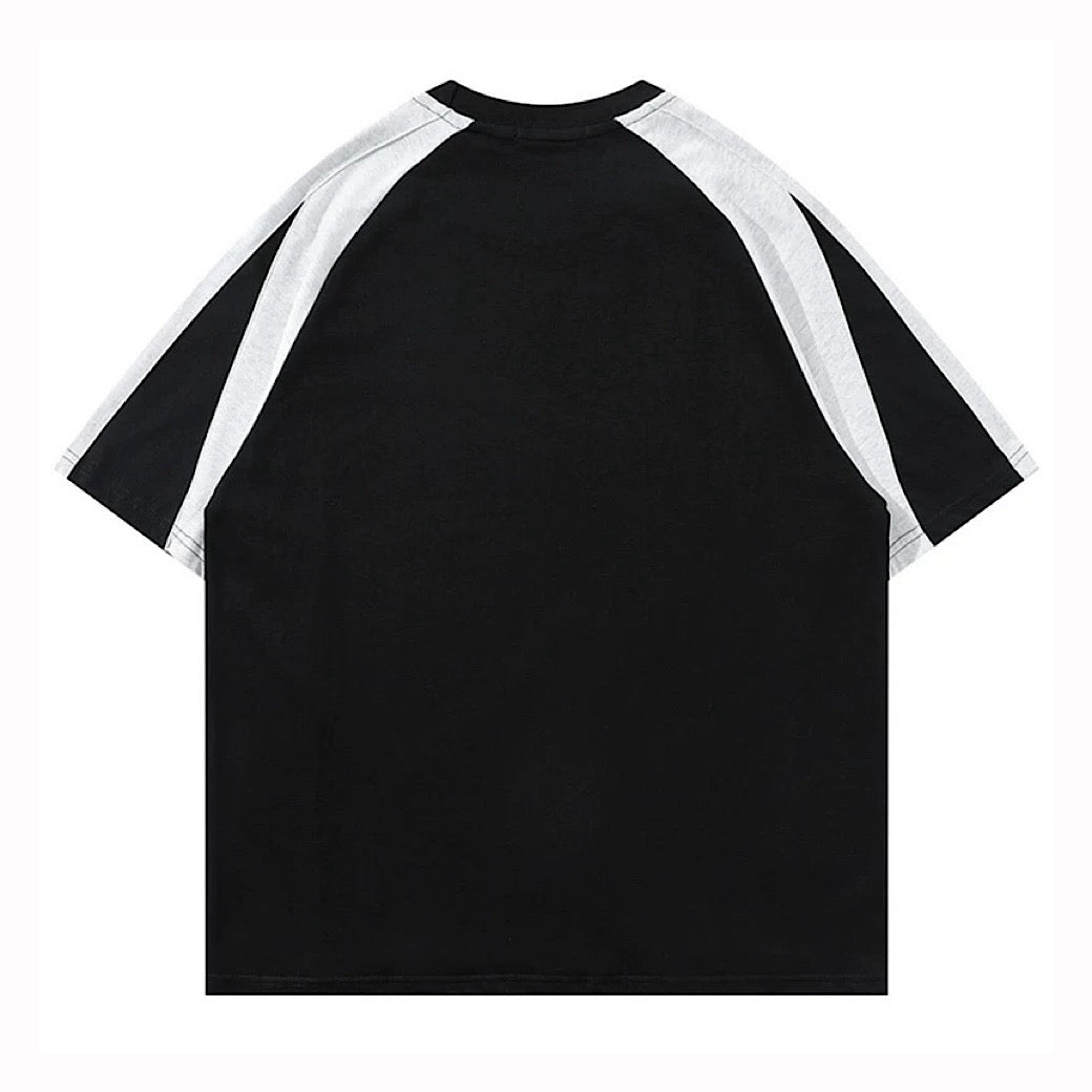 【XPXME】Simple sporty casual design gaming style short sleeve T-shirt  XP0024