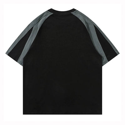 【XPXME】Simple sporty casual design gaming style short sleeve T-shirt  XP0024