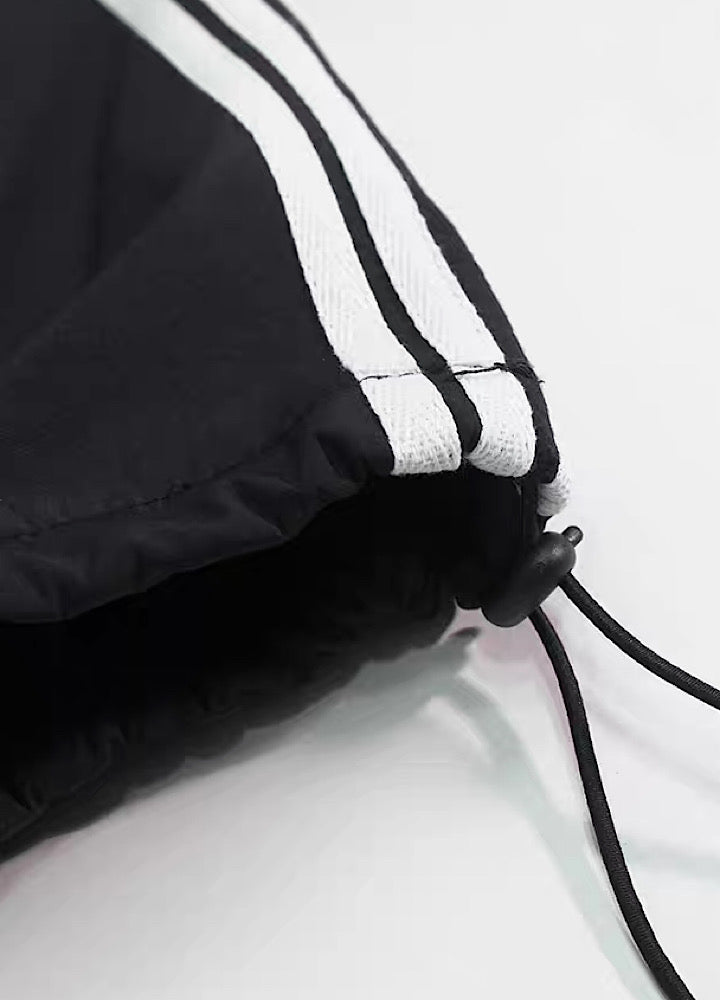 【UUCSCC】Back belt silhouette line base pants  US0051