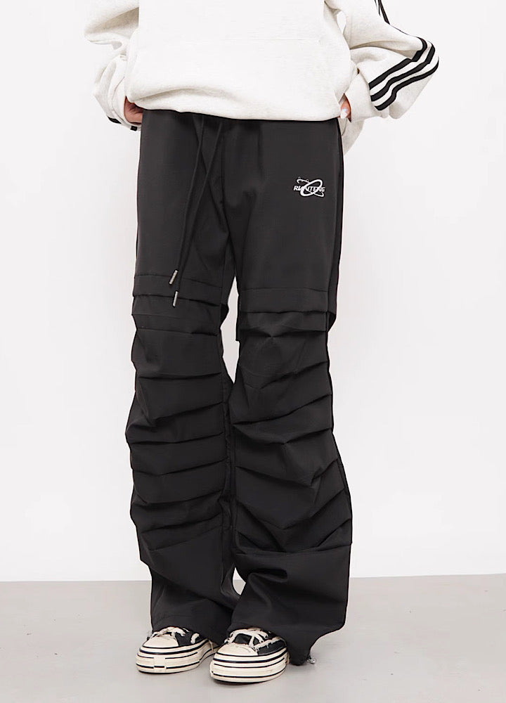 Countless layered silhouette straight silhouette overpants HL3020