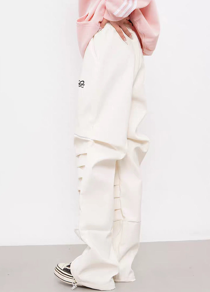 Countless layered silhouette straight silhouette overpants  HL3020