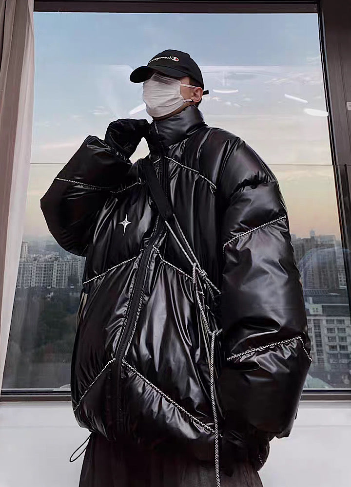 [UUCSCC] Glossy mode street design down silhouette outerwear US0055