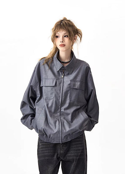 【H GANG X】Double pocket casual movement jacket  HX0017