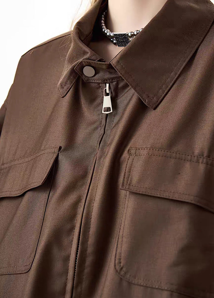 [H GANG X] Double pocket casual movement jacket HX0017
