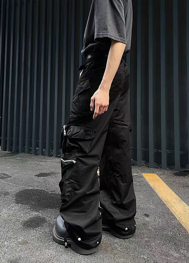 【MAXDSTR】Multi-pocket design street style cargo pants  MD0116